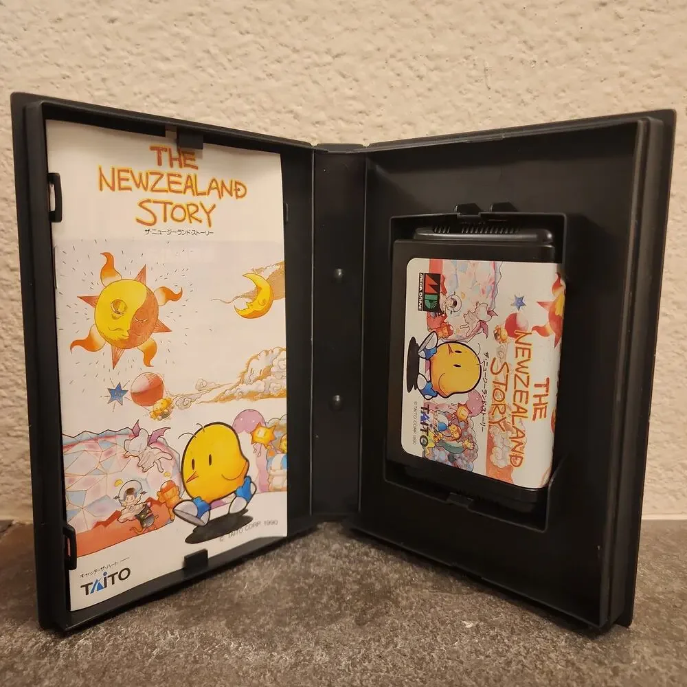 Game - NewZealand Story (CIB) - Mega Drive / Genesis [JAP Import] - Sega - Taito